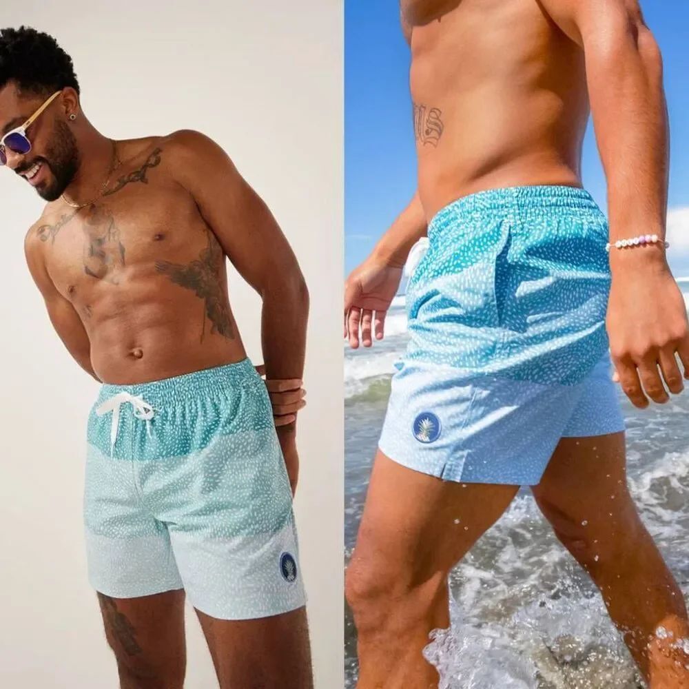 Chubbies Classic Swim Trunk The Whale Sharks M Inseam 5.5"